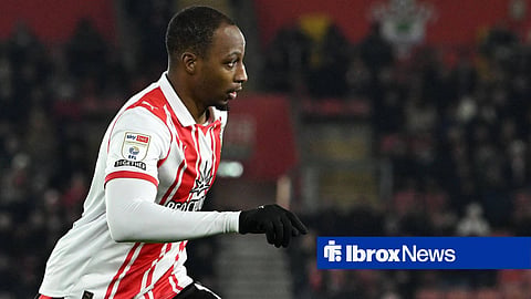 Joe Aribo playing for Southampton in the Sky Bet Championship 2025-26