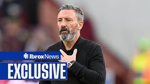 Rangers boss Derek McInnes in charge of Hearts
