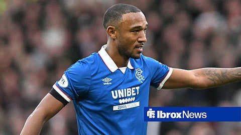 Derek Cornelius in action for Rangers