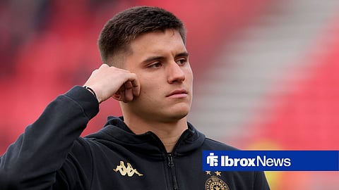 Vanja Dragojević pre-match for Partizan Belgrade