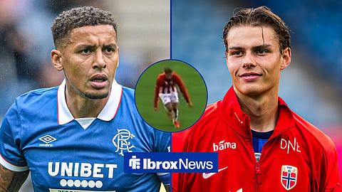 Former Rangers captain James Tavernier and reported target Jens Hjerto-Dahl