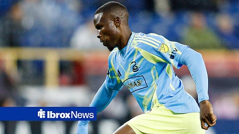 Olwethu Makhanya playing for Philadelphia Union