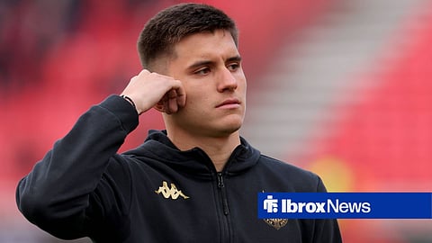 Vanja Dragojevic pre-match with Partizan