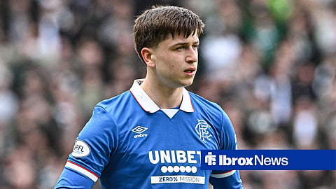 Mikey Moore in action for Rangers