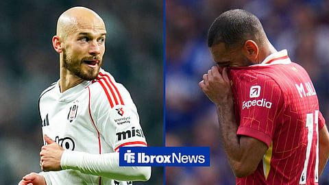 Vaclav Cerny in action for Besiktas and Mohamed Salah looking upset at Liverpool