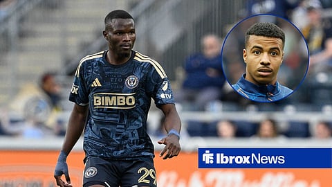 Olwethu Makhanya and former Rangers star Hamza Igamane