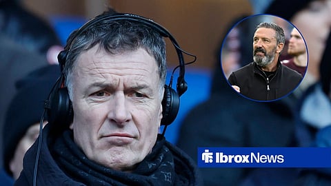 Chris Sutton and Rangers boss Derek McInnes