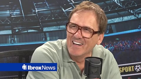 Tony Cascarino laughing on talkSPORT