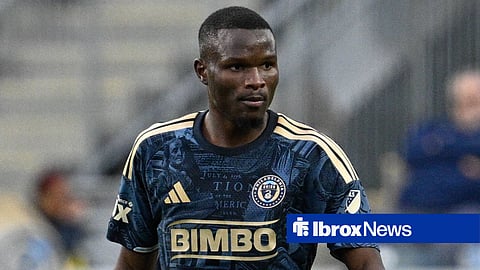 Olwethu Makhanya in action for Philadelphia Union