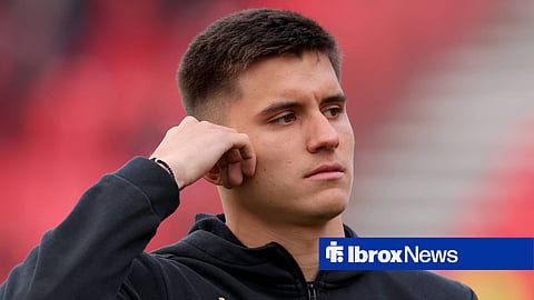 Vanja Dragojevic looking on ahead of a game