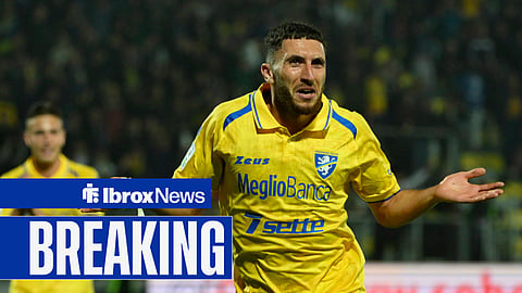  Rangers target Fares Ghedjemis in action
