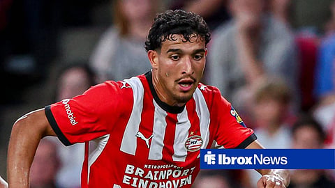 Couhaib Driouech in action for PSV