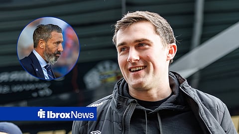 John Souttar and Rangers boss Derek McInnes
