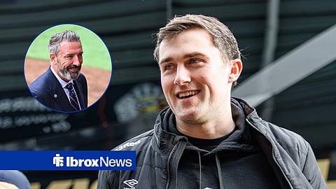 John Souttar and Rangers boss Derek McInnes