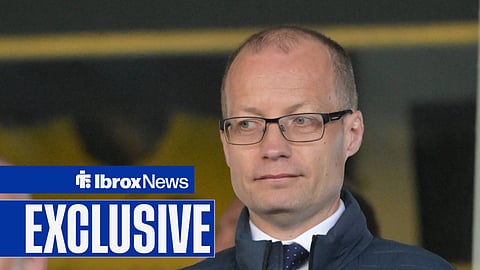 Willie Collum pictured attending a Scottish Premiership match