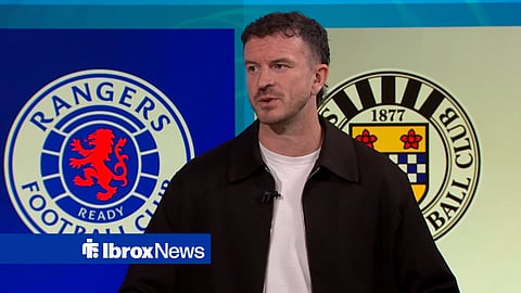 Andy Halliday speaking on BBC's Sportscene show