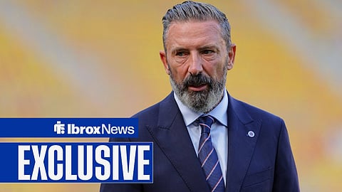 Derek McInnes managing Rangers