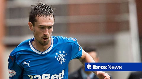 Ryan Hardie in action for Rangers