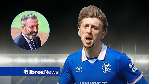 Dan Neil and Rangers boss Derek McInnes