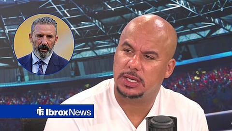 Derek McInnes pitchside for Rangers and Gabby Agbonlahor speaking live on talkSPORT