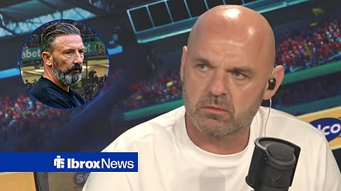 Danny Murphy speaking on talkSPORT looking at Derek McInnes at Celtic Park