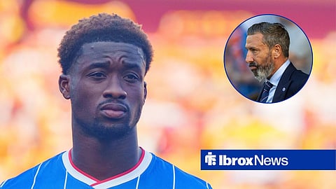 Rangers ace Emmanuel Fernandez and Derek McInnes