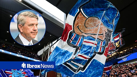 Rangers fans and Andrew Cavenagh