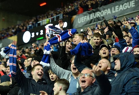 'Let's go', 'We're through' - These Rangers fans delighted with 'easy' EL draw
