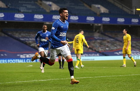 Ianis Hagi says whether he injured himself with failed knee slide in Rangers 1-0 win v Hibs
