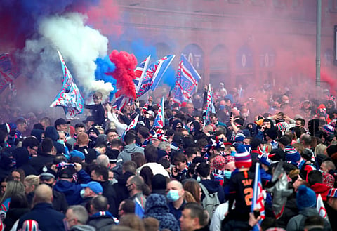 John Swinney takes aim at Rangers gathering after title 55 celebrations at Ibrox