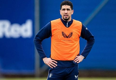 Leon Balogun claims green shoes are banned at Rangers in swipe at Celtic