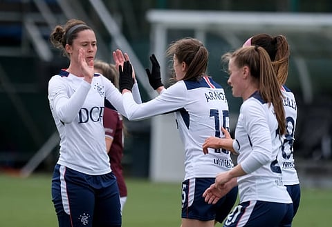Exclusive: Rangers Women expert gushes over 'massive statement of intent' as Gers smash Hearts