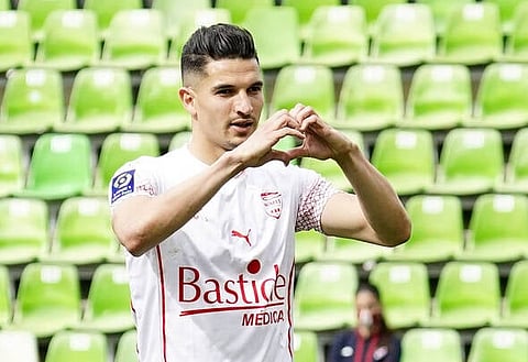 Rangers make approach for Nimes star Zinedine Ferhat