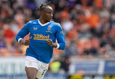 Rangers man Joe Aribo trails only Liverpool's Luis Diaz in world football for games this season