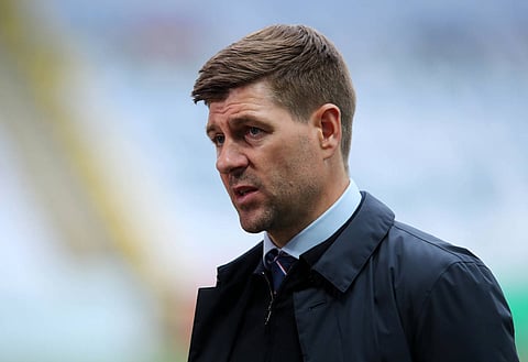 Steven Gerrard won Rangers' last Scottish Premiership title