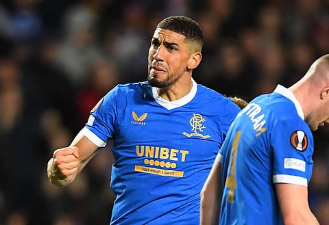 Leon Balogun sends three-word message to ex-Rangers flop Aaron Ramsey