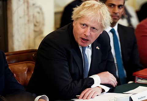 Boris Johnson and Alister Jack raise Rangers and Europa League final in Westminster