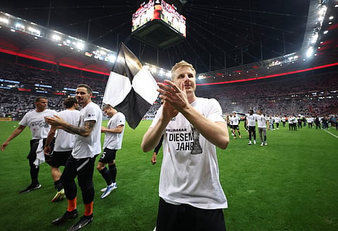 Eintracht Frankfurt confirm major injury blow for Europa League final v Rangers