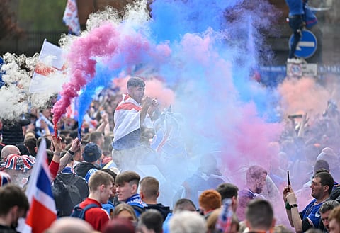 Rangers supporters (Credit: Imago)
