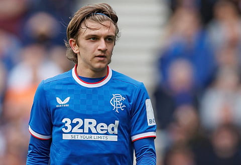 Rangers defender Ridvan Yilmaz