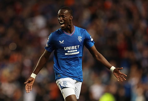 Abdallah Sima was impressive at Rangers on loan from Brighton. 