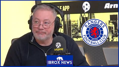 Ally McCoist had his say on Rangers [Credit: talkSPORT]