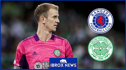 Joe Hart is leaving Celtic at the end of the season after a Rangers example