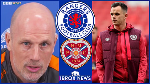 Hearts captain Lawrence Shankland was linked with Rangers. Credit: BBC Sport
