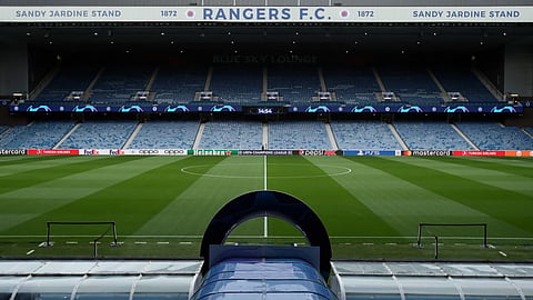 Rangers play their home games at Ibrox.
