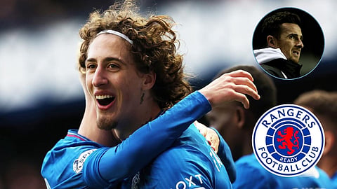 Fabio Silva joined Rangers on loan from Wolves in January. 