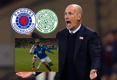 Rangers take on Celtic in the Old Firm (Image credit - Sky Sports)