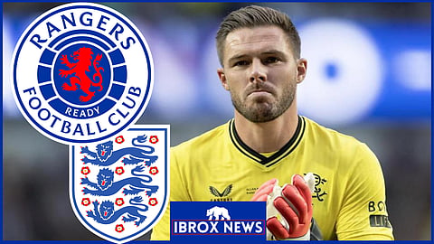 Rangers goalkeeper Jack Butland missed out on an England call-up