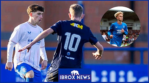 Blaine McClure makes his Rangers B debut. Credit: Official Rangers website