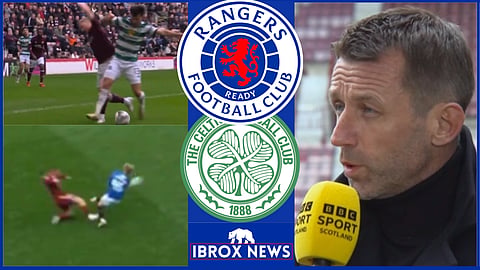 Neill McCann commented on the contentious Rangers and Celtic issues [Credit: BBC Sportscene]